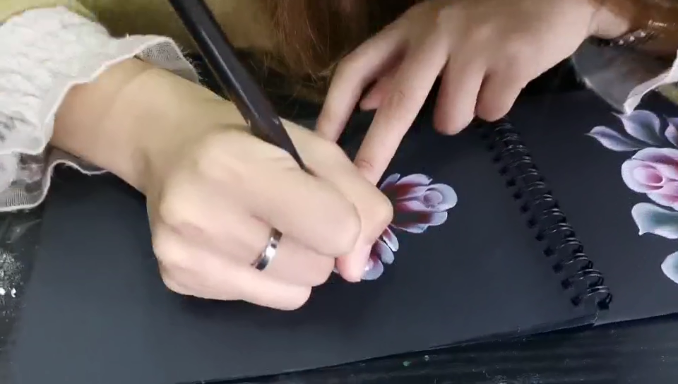 千色美甲课堂花絮——认真学习的你们真的很美